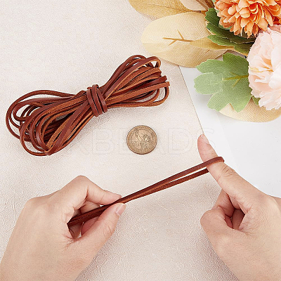 Cowhide Leather Cord WL-WH0008-05C-1