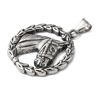 304 Stainless Steel Pendants LS-STAS-Z067-01P-1