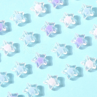60G 3 Colors Transparent Acrylic Beads TACR-YW0002-46-1