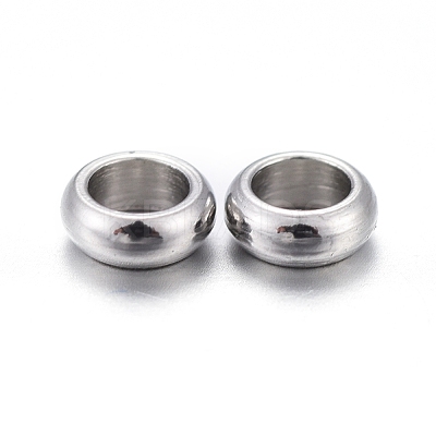 Tarnish Resistant 201 Stainless Steel Spacer Beads STAS-K200-07P-D-1