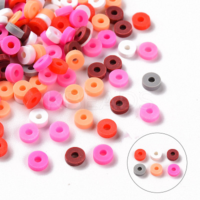 Handmade Polymer Clay Beads CLAY-T019-05C-1