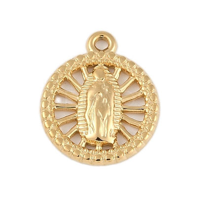 Ion Plating(IP) 304 Stainless Steel Pendants STAS-U019-02G-1