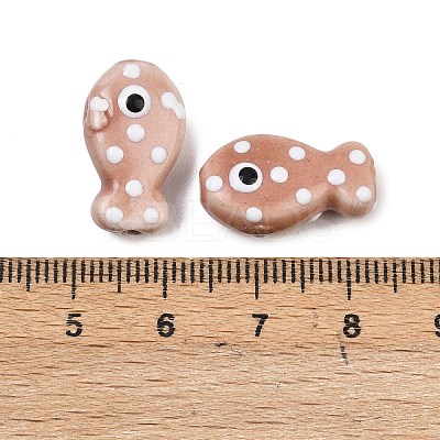 Handmade Porcelain Beads PORC-B009-03-1