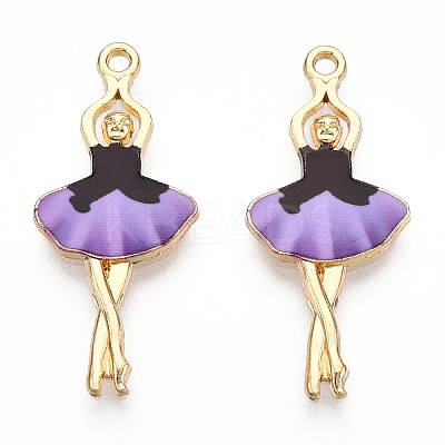 Printed Alloy Pendants ENAM-ZX002-32F-1