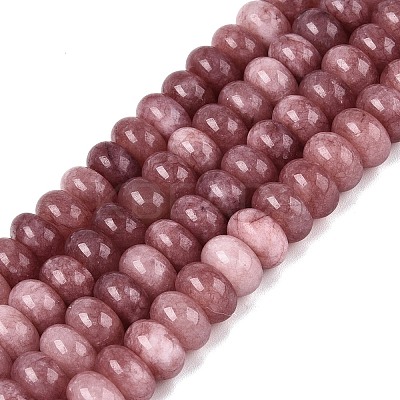 Natural White Jade Beads Strands G-Q613-01F-32-1