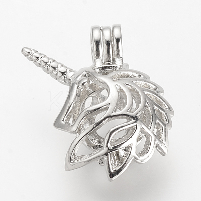 Alloy Diffuser Locket Pendants X-PALLOY-S062-22-1