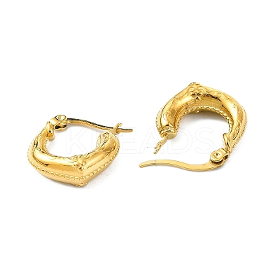 304 Stainless Steel Hoop Earrings LS-EJEW-K271-02G-G-1
