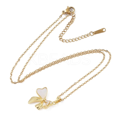 201 Stainless Steel Cable Chain Necklaces NJEW-P309-21G-1
