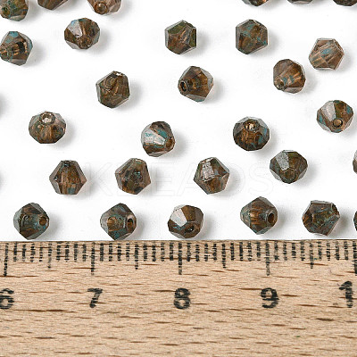 Picasso Glass Seed Beads SEED-N011-02D-1