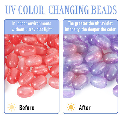 Resin UV Reactive Beads RESI-TAC0027-002F-1