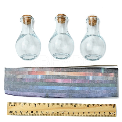 3Pcs Glass Bottle for Bead Containers AJEW-FS0008-16B-1