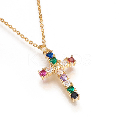 304 Stainless Steel Pendant Necklaces NJEW-E138-03G-1