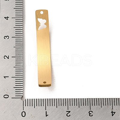 Ion Plating(IP) 304 Stainless Steel Connector Charms STAS-R117-04G-1