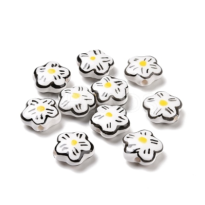 Handmade Porcelain Beads PORC-D022-01C-1