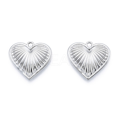 Non-Tarnish 201 Stainless Steel Pendants STAS-N098-239P-1