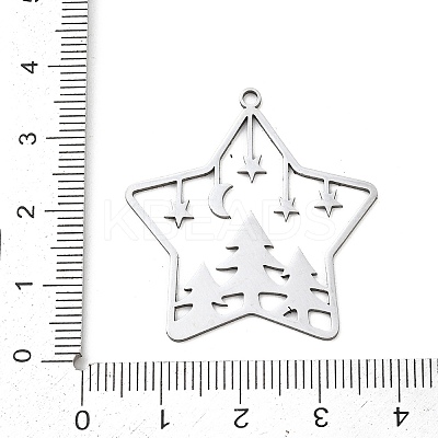 Christmas 201 Stainless Steel Pendants LS-STAS-C156-01T-P-1