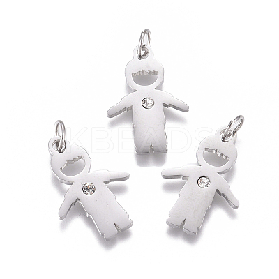 316 Surgical Stainless Steel Pendants LS-STAS-L242-03P-1