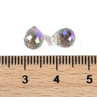 Electroplate Glass Beads EGLA-C008-01A-HP01-1