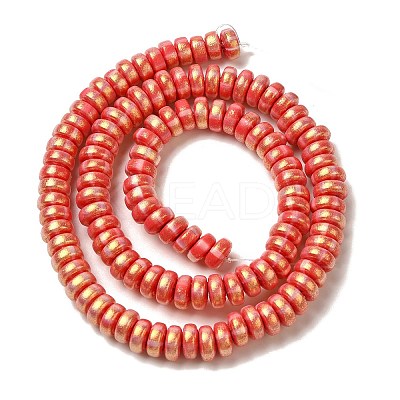 Handmade Polymer Clay Beads Strands CLAY-H006-03H-1