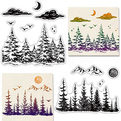 PVC Plastic Stamps DIY-WH0167-57-0411-1