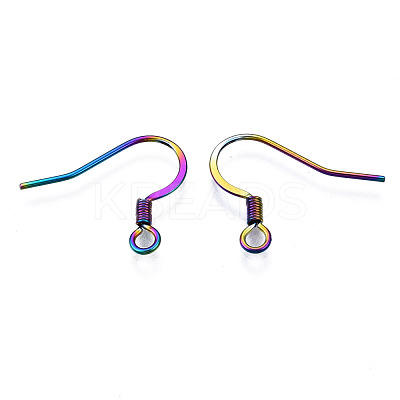 Ion Plating(IP) 304 Stainless Steel French Earring Hooks STAS-S119-016A-1