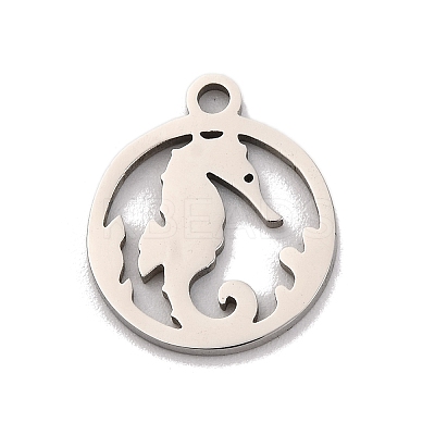 Non-Tarnish 201 Stainless Steel Charms LS-STAS-U016-06P-02-1