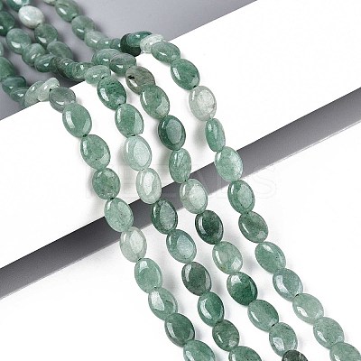 Natural Green Aventurine Beads Strands G-T142-25-1