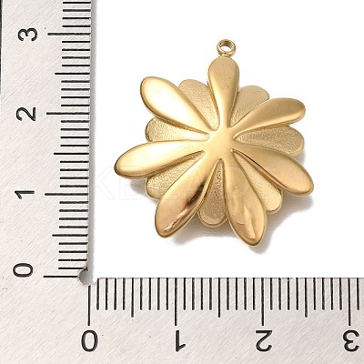Ion Plating(IP) 304 Stainless Steel Rhinestone Pendants STAS-P371-057B-G-1