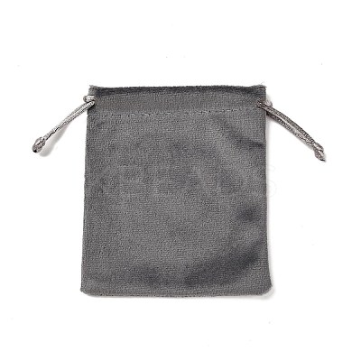 Velvet Jewelry Drawstring Storage Pouches ABAG-P013-02B-07-1