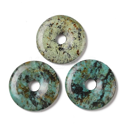 Natural African Turquoise(Jasper) Pendants G-F524-H06-1