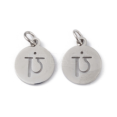 Non-Tarnish 304 Stainless Steel Charms LS-STAS-Q201-T452P-1