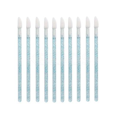 Flocking Disposable Lip Brush with Plastic Handle MRMJ-PW0002-24D-1