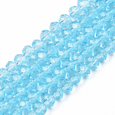 Glass Beads Strands EGLA-A034-T3mm-D28-1