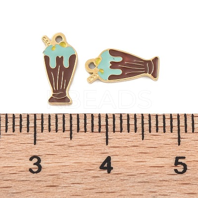 Ion Plating(IP) 304 Stainless Steel Pendants STAS-N103-193B-1