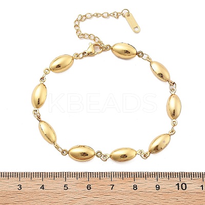 304 Stainless Steel Link Chain Bracelets for Women BJEW-U021-08G-06-1
