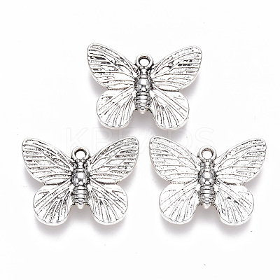 Tibetan Style Alloy Charms X-TIBEP-S319-069AS-RS-1