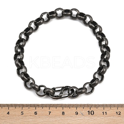 316 Surgical Stainless Steel Chain Bracelets BJEW-C125-15AS-1