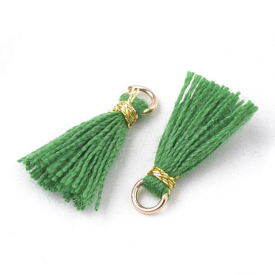Polycotton(Polyester Cotton) Tassel Pendant Decorations FIND-S281-11-1