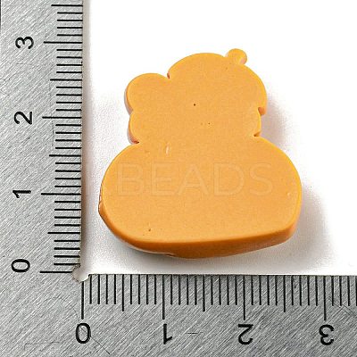 Halloween Theme Opaque Resin Decoden Cabochons RESI-E057-02K-1