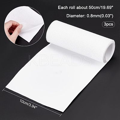 TPR(Thermoplastic Rubber) Non-slip Sole Stickers FIND-WH0081-30-1