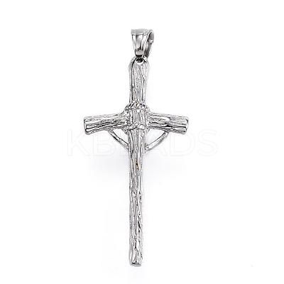 Tarnish Resistant 304 Stainless Steel Pendants STAS-G093-33P-1