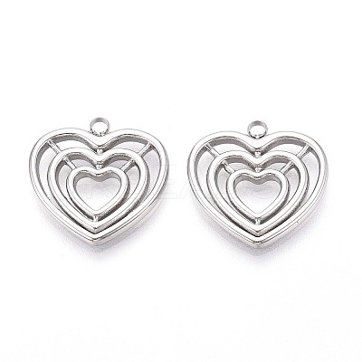 304 Stainless Steel Pendants STAS-N109-200P-1