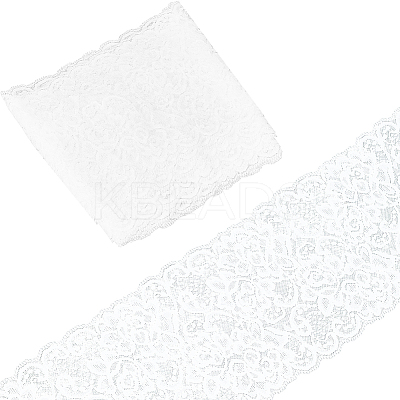 5Yards Polyester Lace Trim Ribbon for Jewelry Making OCOR-GF0004-78A-1