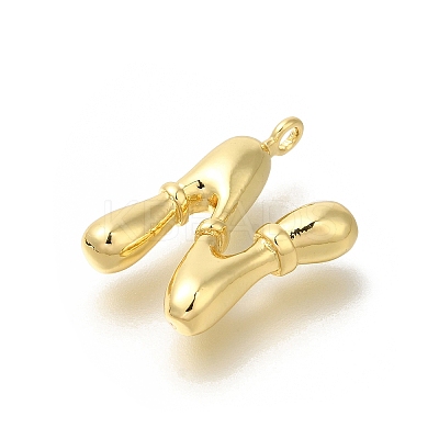 Rack Plating Brass Pendants KK-I722-08G-N-1