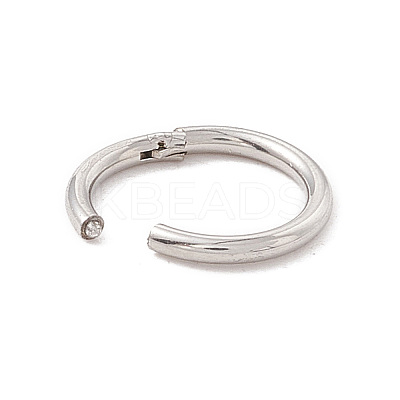 Non-Tarnish 304 Stainless Steel Twister Clasps STAS-C054-01P-1