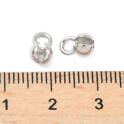 Brass Bead Tips KK-C156-02B-P-1