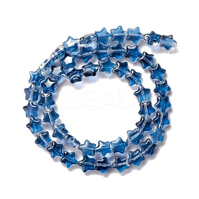 Transparent Glass Beads Strand GLAA-F112-02H-1