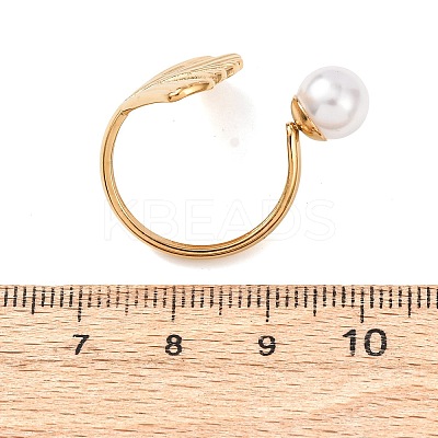 304 Stainless Steel Cuff Open Rings LS-RJEW-P183-01G-1