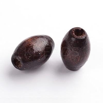 Natural Wood Barrel Beads X-TB096Y-5-1