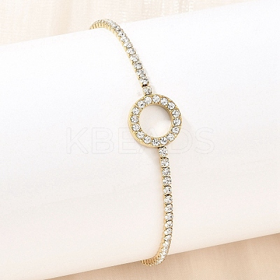 304 Stainless Steel Cup Chains Bracelets for Women BJEW-D364-01B-G-1